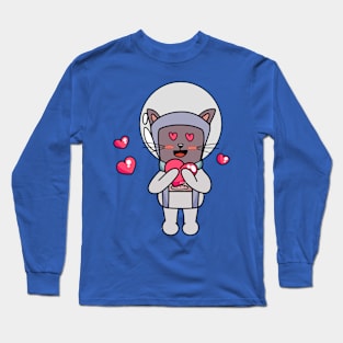 cat love Long Sleeve T-Shirt